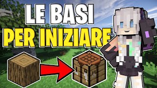 COME GIOCARE SU MINECRAFT PER LA PRIMA VOLTA  LE BASI [upl. by Harbert983]