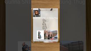 Gunna SNITCHES On Young Thug Drawing [upl. by Yort]