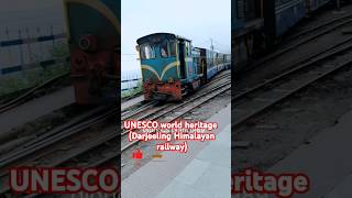 unesco world heritage in Darjeeling Himalayan railway🚂🚂♥️🚂❤️indian railwaytrending shorts [upl. by Benedic]