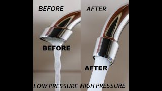 How to increase water pressure in bathroom taps NEWS breakingnews [upl. by Also]