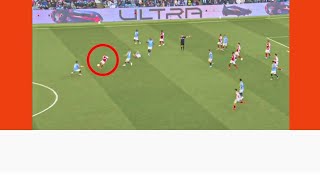 Trossard red card vs Manchester city  😱😱😱 [upl. by Odnamla]