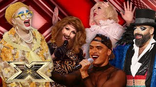 HERE FOR THE GLITZ AND GLAM Most unique performers  The X Factor UK [upl. by Bowerman]