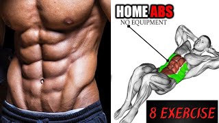 8 Pack Abs Workout At Home 💪 How To Get a 8 pack [upl. by Russell314]