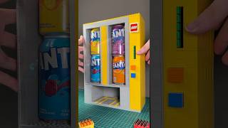 Giant Working Lego Soda Vending Machine lego [upl. by Berky]