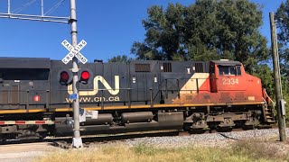 CN A419 passes through Garyville LA [upl. by Kamp]