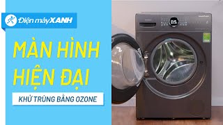 Máy giặt Whirlpool 105 kg siêu hiện đại khử trùng bằng Ozone FWMD10502FG • Điện máy XANH [upl. by Terriss521]