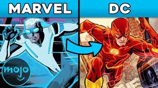 Top 10 Characters Marvel Stole from DC [upl. by Gwenn]