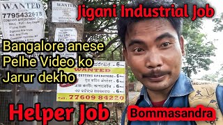 Jobs in Jigani Industrial area Factory Jobs Bangalore In 2020 [upl. by Yrro]