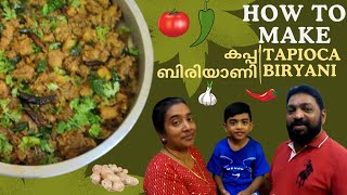 Kappa biryani  കപ്പ ബിരിയാണി  Kerala style easy and tasty recipe [upl. by Wycoff812]