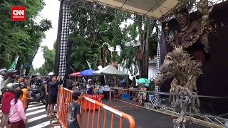 Ratusan Ogoh ogoh Diarak di Malam Nyepi di Bali [upl. by Mitran]