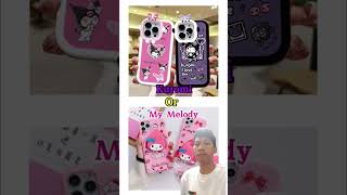 Pilih kuromi atau my melody 2 shorts kuromi trending [upl. by Ahseym]