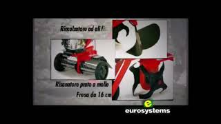 Motobineuse La Zappa  Eurosystems [upl. by Bezanson]