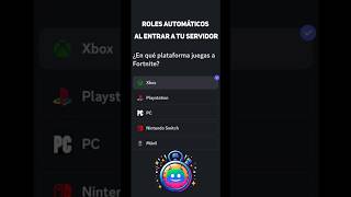 Incorpora Roles Automáticos al Entrar a tu Servidor de Discord [upl. by Tommie]