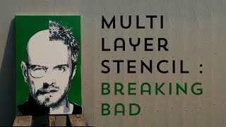 Multi Layer Stencil Breaking Bad [upl. by Woodsum]