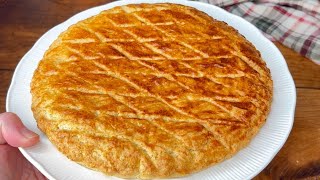 Galette des Rois Bretonne  Recette Minute  Dessert du Dimanche [upl. by Neirbo]