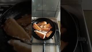 Fried arrowroot for breakfast gluten free [upl. by Lleumas]