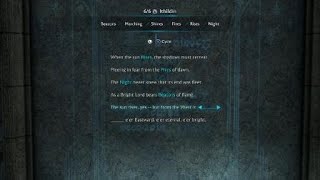 Middleearth™ Shadow of War™ How To UNLOCK CIRITH Ungol Ithildin Poem Door [upl. by Ttessil]