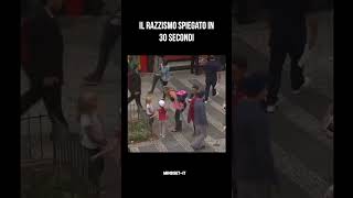 IL RAZZISMO SPIEGATO IN 30 SECONDI [upl. by Ecienaj]