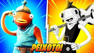 QUAL A MELHOR SKIN DO PEIXOTO FORTNITE  RANKING DE SKINS [upl. by Theall946]