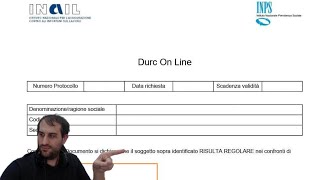 Durc cosè e problematiche inerenti [upl. by Boris]