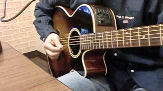 Takamine PT106 風 22 才の 別れ [upl. by Eelanna]