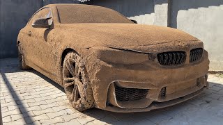 Wash the Dirtiest BMW 4  Deep Exterior Detailing [upl. by Yelrihs]