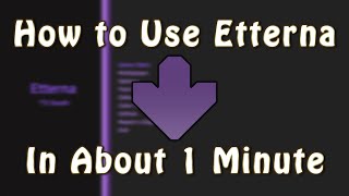 How to Use Etterna in About 1 Minute [upl. by Eissac]