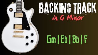 Rock in G minor Backing Track  75 BPM [upl. by Franzen]