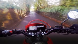 UNCUT HONDA XR125L Weekend cruise [upl. by Refotsirc]