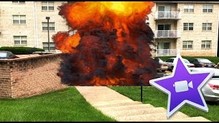 Simple iMovie Effects Tutorial  Handgun Muzzle Flare and Car Explosion [upl. by Teodoor]