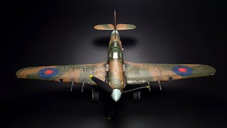 Hurricane MkIIC  Arma Hobby 148  Aircraft Model [upl. by Purse364]