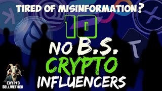 Tired of Crypto BS amp FAKE promises Top Crypto Influencers you can TRUST ripplexrp icp kaspa [upl. by Christabella]