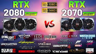 RTX 2080 SUPER vs RTX 2070 SUPER in 2023 Test in 20 Games 1080p amp 1440p [upl. by Ahen]