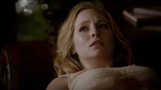 TVD 4x13  Klaus bites Caroline Klaus heals Caroline  Klaroline Scenes HD [upl. by Catina]