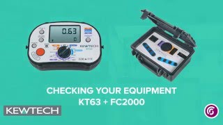 Checking your equipment  The KT63  FC2000 [upl. by Ahsienyt]