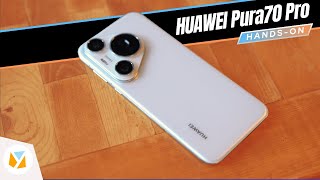 Handson with the HUAWEI Pura 70 Pro in China [upl. by Lello]