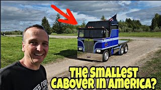 The Smallest Cabover In America The Most Custom Mini Cabover Ive Ever Seen Truckers 🤯 [upl. by Alleuol]