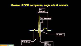 1215 Lead ECG Review of ECG Complex [upl. by Onabru858]