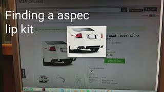 HOW TO FIND A ASPEC KIT FOR YOUR ACURA TL [upl. by Nerrawed]