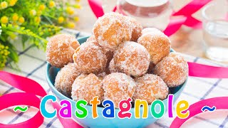 Castagnole – Ricetta Facile Dolci Fritti di Carnevale  55Winston55 [upl. by Noli557]