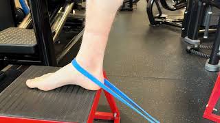 Banded Ankle Mobility for a deeper squat [upl. by Acemaj]