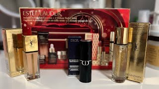 Estée Lauder Holiday Blockbuster Set Yves Saint Laurent ve Dior Alışverişim 🛍️💸Finlandiya [upl. by Sadnac]