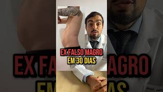 Ex falso magro em 30 dias barriga testosterona [upl. by Siloum]