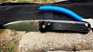 Knife Review The Benchmade Bugout 535 [upl. by Ahsilat281]