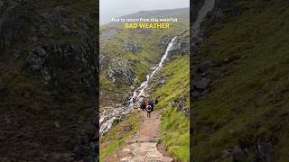 Could not scale UK’s highest peak BEN NEVIS 🏴󠁧󠁢󠁳󠁣󠁴󠁿🏔️ hiking scotland mountains shorts [upl. by Aisena]