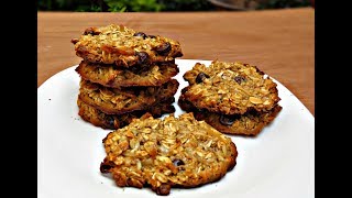 GALLETAS DE AVENA SALUDABLES EN 4 MINUTOS [upl. by Traweek]