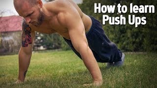 How to learn Push ups for Beginners [upl. by Iggie125]