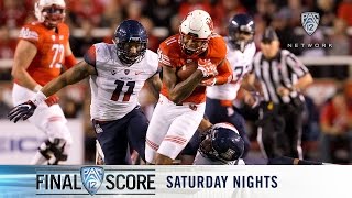 Highlights Utah football uses defense secondhalf surge to down Arizona [upl. by Huan759]