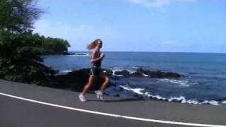 Training with Chrissie Wellington at the 2010 Ironman Championships [upl. by Eirahs225]