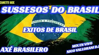 Sussesos Do Brasil Exitos de Brasil Axé Brasilero Mix En Vivo Nicolas Vallorani dj Zanetti Mix [upl. by Catarina246]